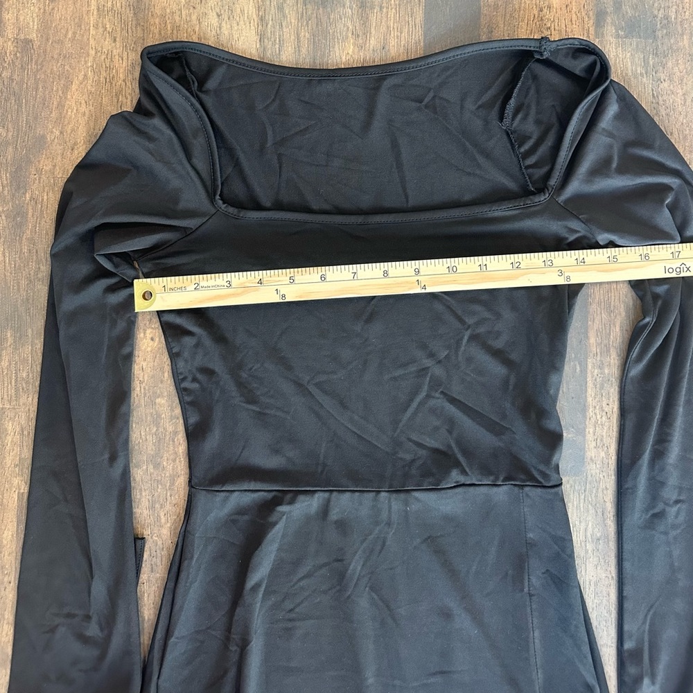 Commense Basic Square Neck Short Dress - image 5